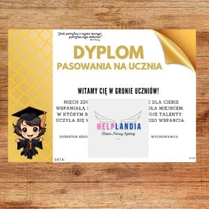 Dyplom. Pasowanie na ucznia