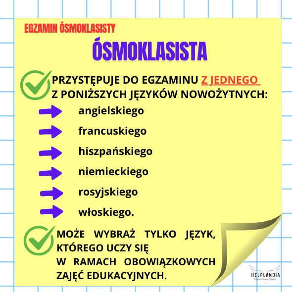 EGZAMIN ÓSMOKLASISTY (2025) WARTO WIEDZIEĆ - obrazek 2