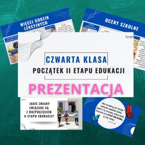 KLASA 4. Pierwsze zebranie z rodzicami (prezentacja) 2024/25