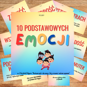 10 podstawowych emocji - wersja 1