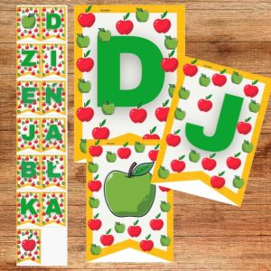 Chorągiewki DZIEŃ JABŁKA