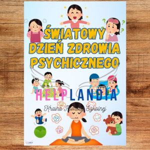 Światowy Dzień Zdrowia Psychicznego plakat