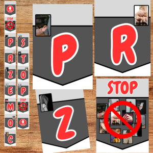 PRZEMOC STOP chorągiewki