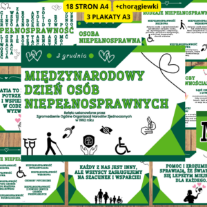 Międzynarodowy Dzień Osób Niepełnosprawnych zestaw
