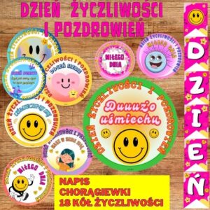 Dzień Życzliwości i Pozdrowień zestaw