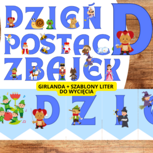 DZIEŃ POSTACI Z BAJEK napis