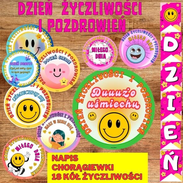 Dzień Życzliwości i Pozdrowień zestaw
