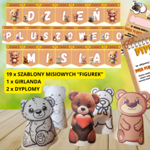 Dzień Pluszowego Misia zestaw