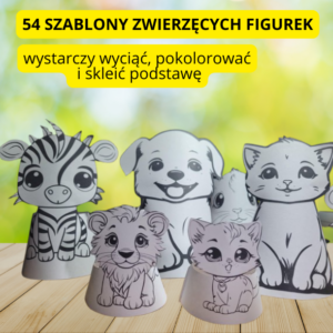 SZABLONY ZWIERZĘCYCH FIGUREK
