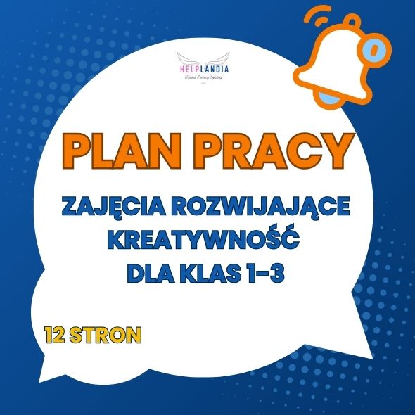 Plan pracy - zajęcia rozwijające kreatywność dla klas 1-3