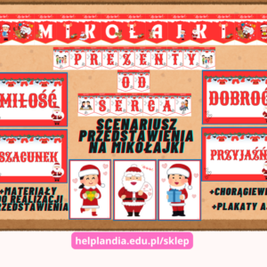 Mikołajki "Prezenty od serca" scenariusz