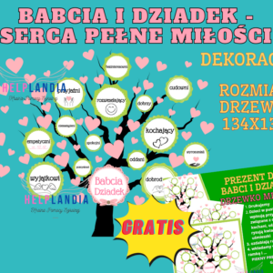 DZIEŃ BABCI I DZIADKA dekoracja