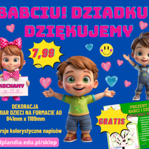 BABCIU! DZIADKU! DZIĘKUJEMY dekoracja 2