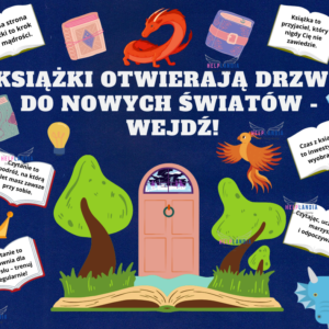 KSIĄŻKI OTWIERAJĄ DRZWI gazetka