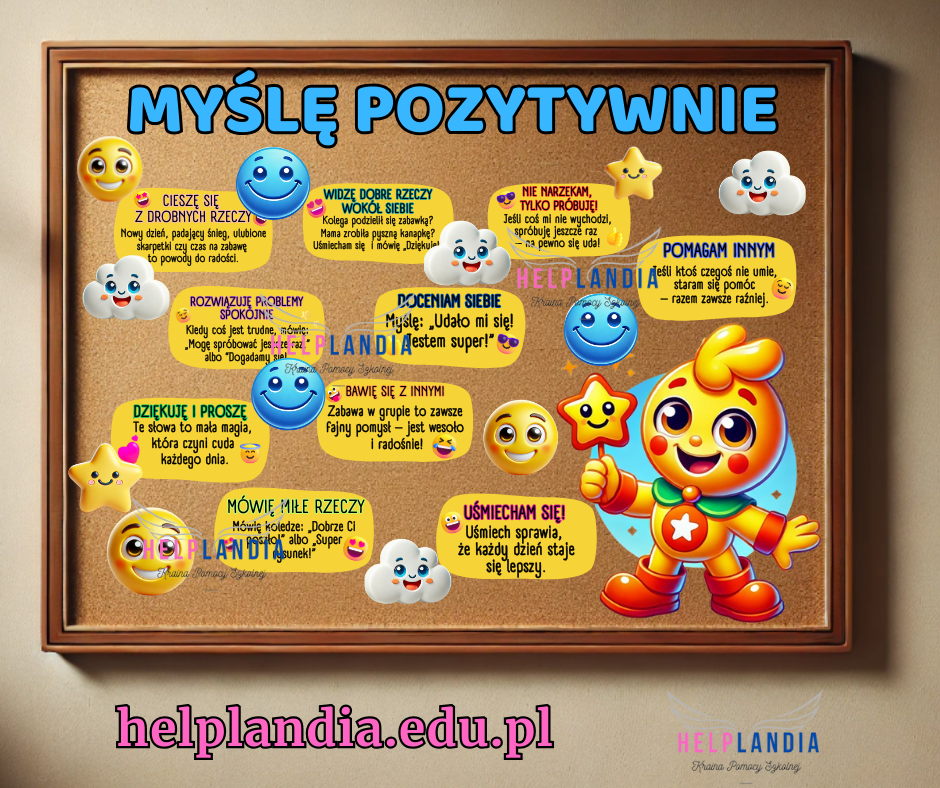 MYŚLĘ POZYTYWNIE dla młodszych