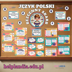 JĘZYK POLSKI. BEZCENNY SKARB gazetka dla młodszych