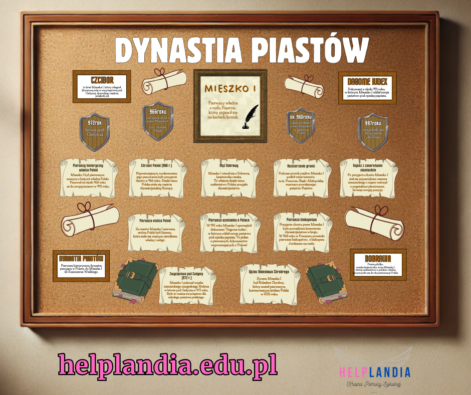 DYNASTIA PIASTÓW gazetki