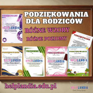 Podziękowania dla rodziców na zakończenie roku 2026