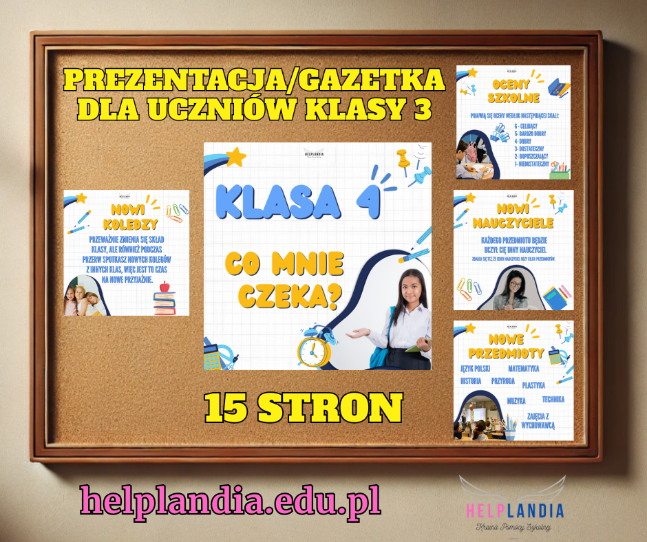 Klasa 4. Co mnie czeka? (dla klasy 3) wersja 2025