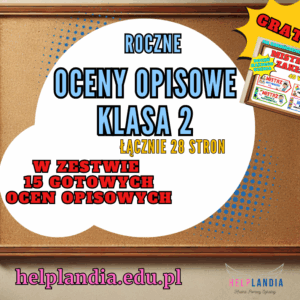 KLASA 2 ROCZNE OCENY OPISOWE