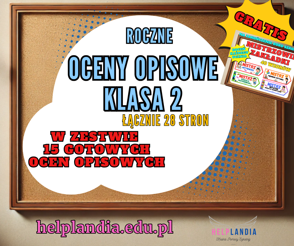 KLASA 2 ROCZNE OCENY OPISOWE