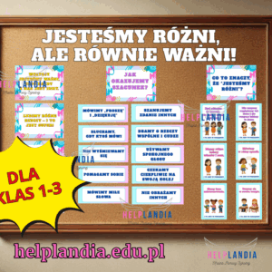 Jesteśmy różni, ale równie ważni! Szacunek _dla klas 1-3