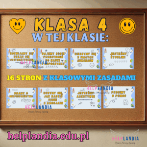 KLASA 4. W tej klasie - klasowe zasady