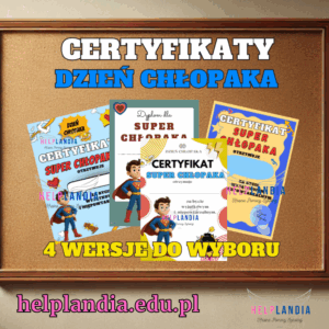 CERTYFIKAT SUPER CHŁOPAKA