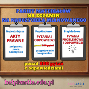 Awans na mianowanego - pakiet materiałów
